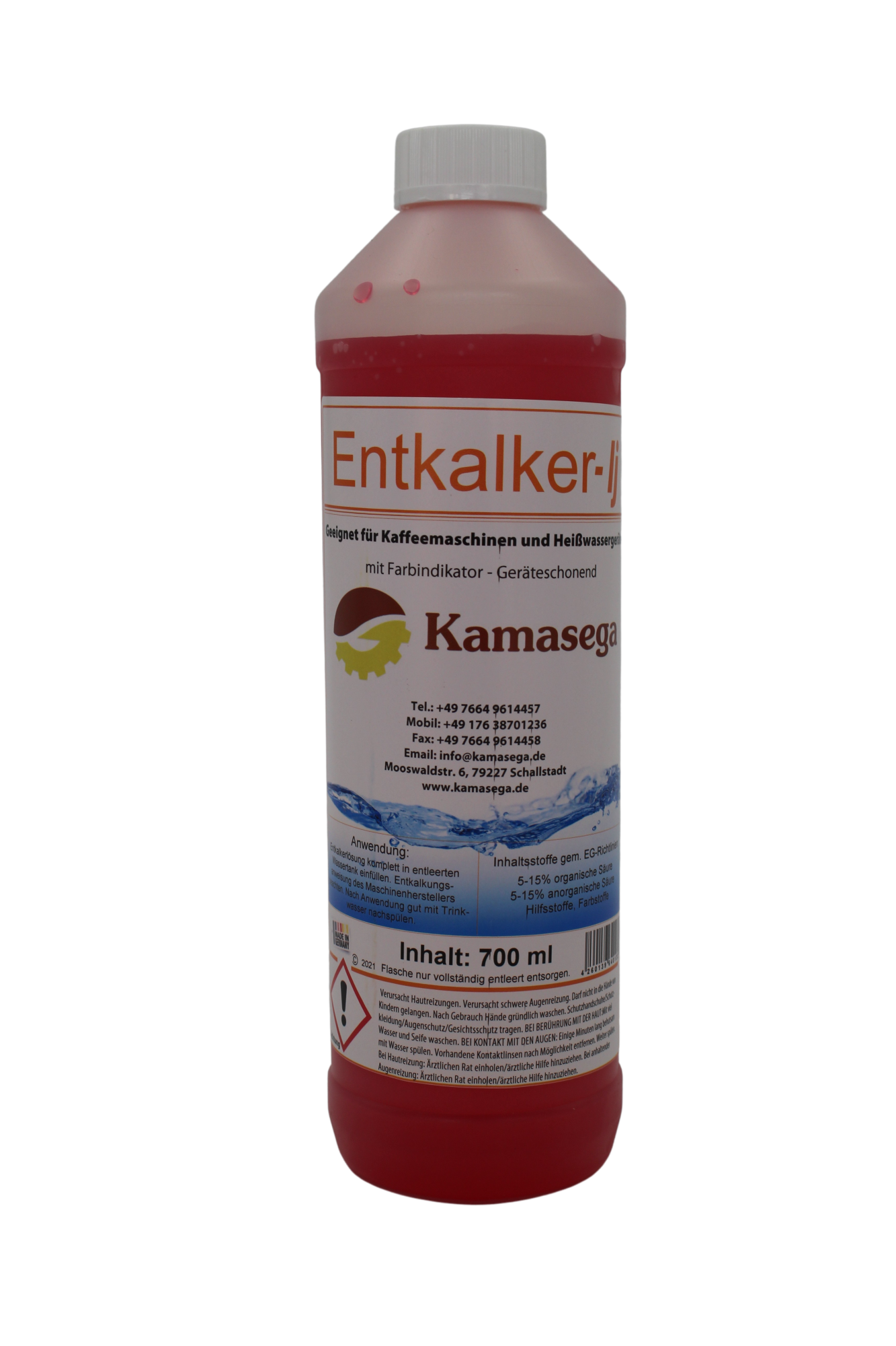 Entkalker lj 700ml mit Farbindikator